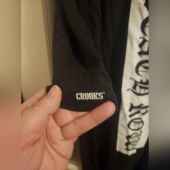 Crooks and castle, men's 2xl , black - Picture 3 of 5